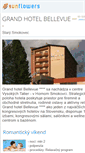Mobile Screenshot of hotel-bellevue-stary-smokovec.com